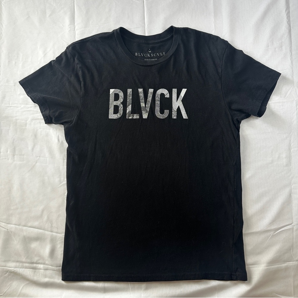 Blvckscvle Black Scale Mens Medium Tshirt - BLVCK - Short Sleeve Crew Neck - 382